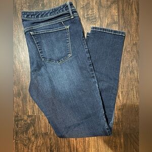 Mossimo Classic Dark Faded Wash Mid Rise Jeggings